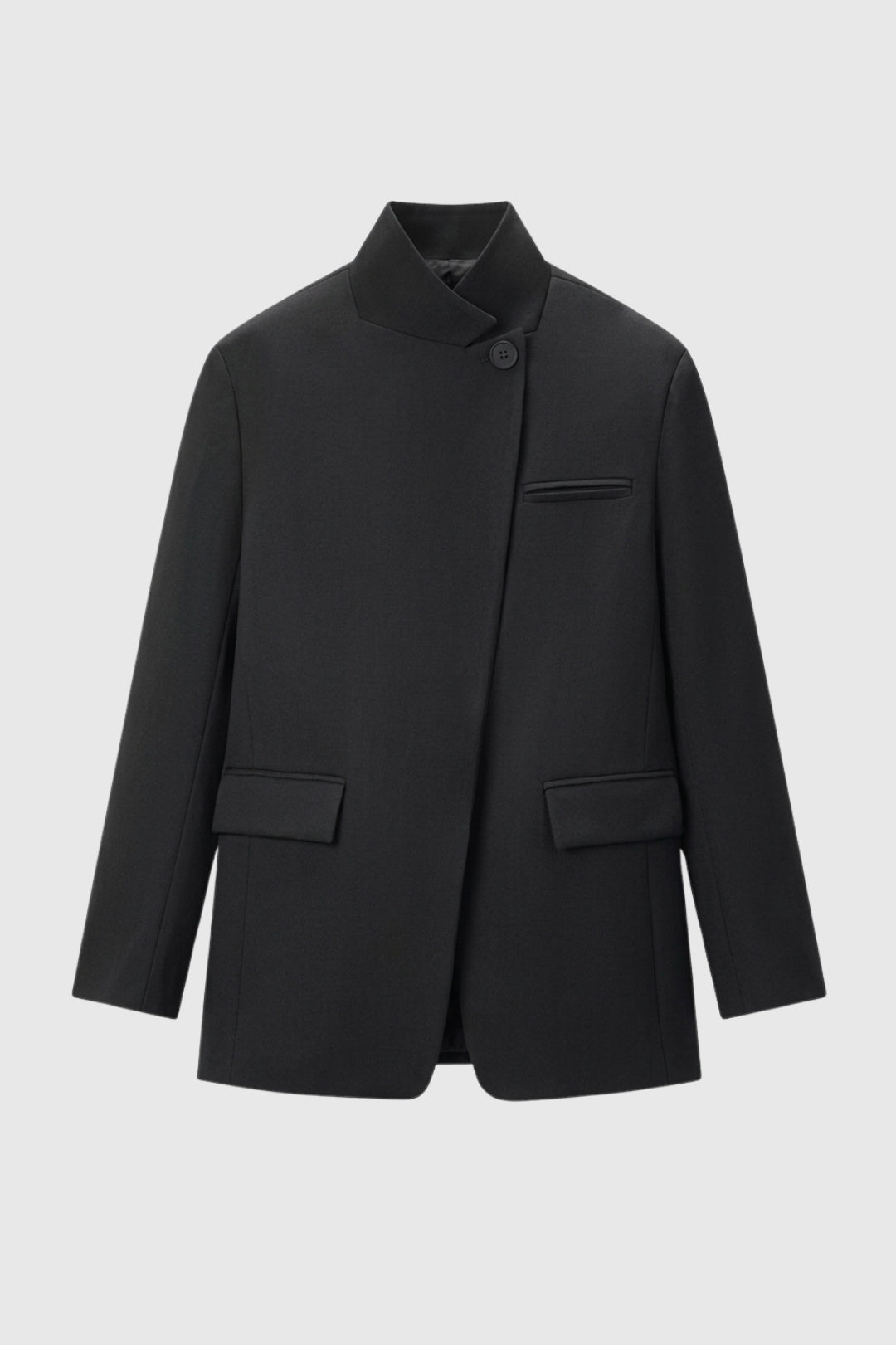 Blazer Dames - Oversized Snit met Opstaande Kraag | Klassiek