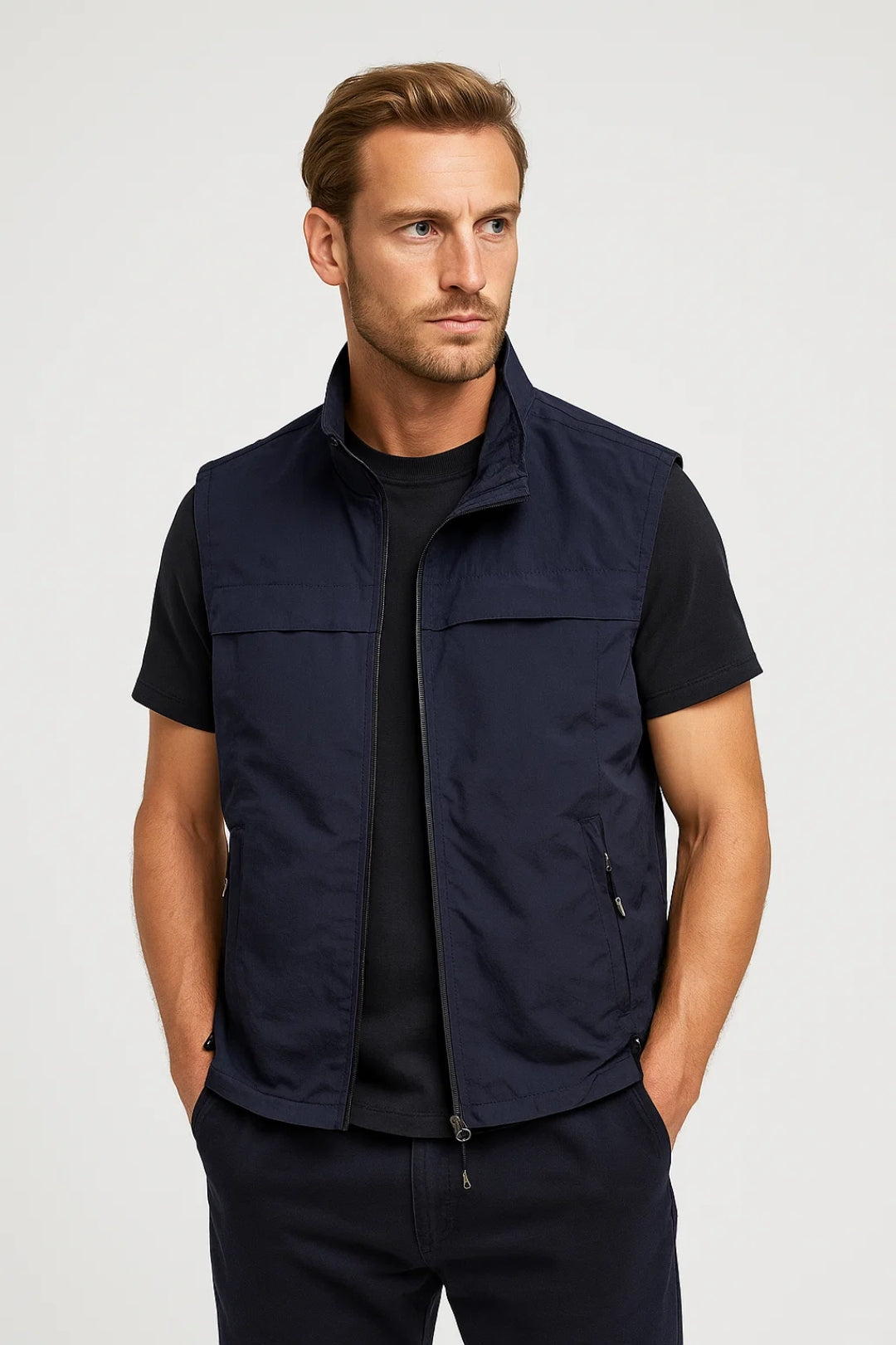 Bodywarmer Heren | Sportieve Tussenlaag | Praktisch en Veelzijdig