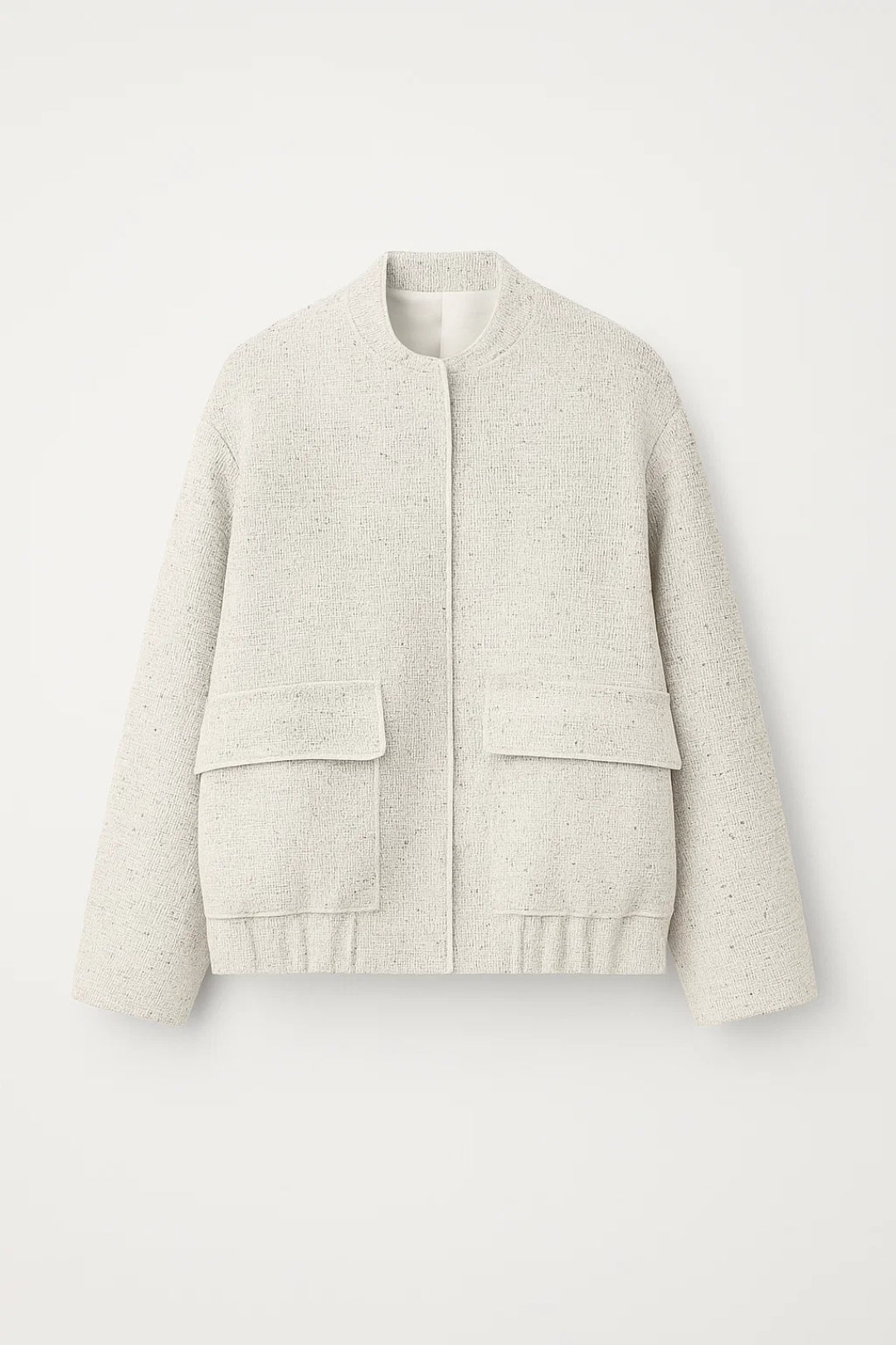 Boxy Damesjas | Rechte Snit met Grote Zakken | Warm en Minimalistisch