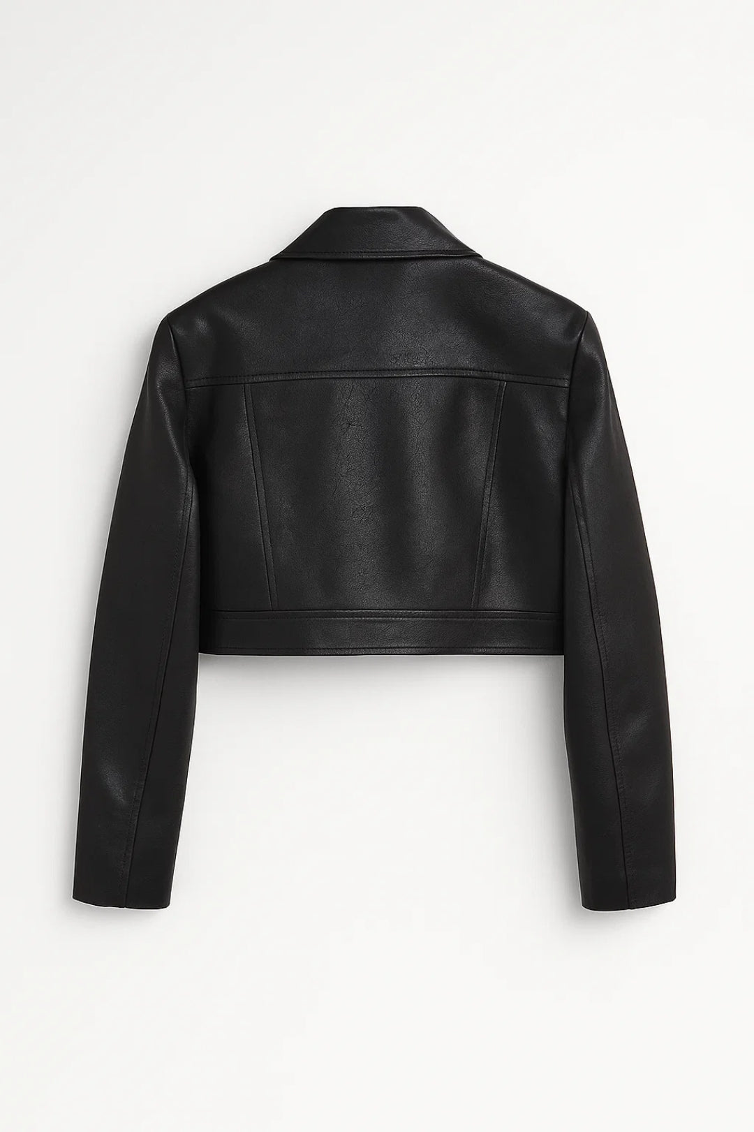 Cropped Bikerjack Dames | Strakke Pasvorm | Stoer en Tijdloos