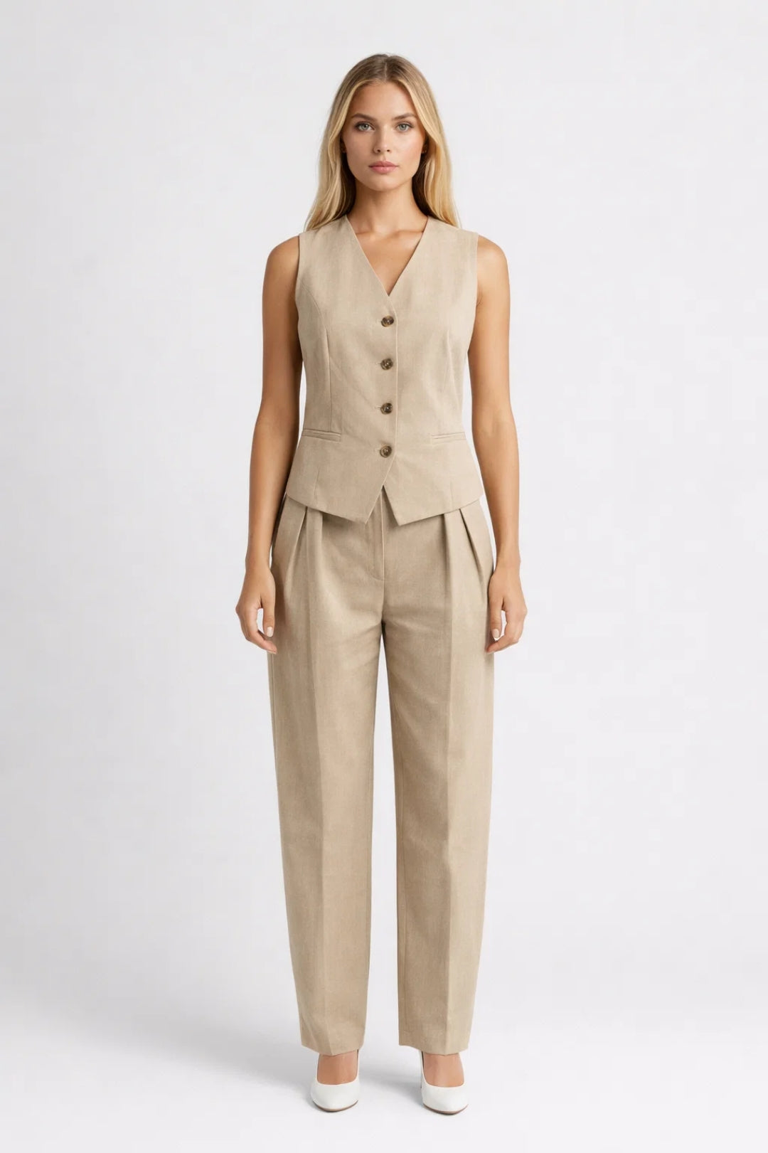 Dames Set | Elegant | Met Knoopjes | Winter