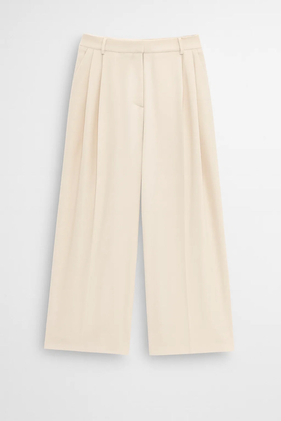 Set Dames | Dubbelrijig | Wide-Leg | All-Season | Comfortabele pasvorm | Geschikt voor dagelijks gebruik