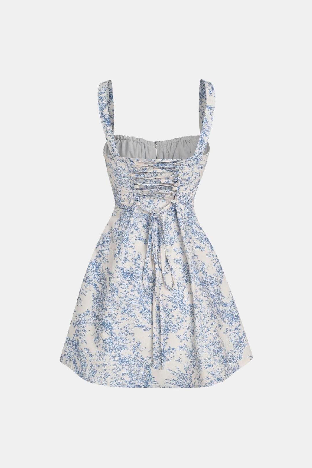 Eva - Luchtige Zomerjurk Dames met Bloemenprint en Strikdetail