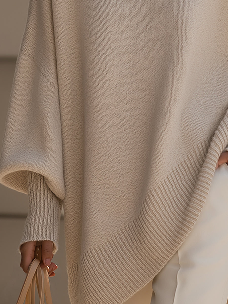 Fenna - Dames Trui Oversized Gebreide Stijl voor de Herfst