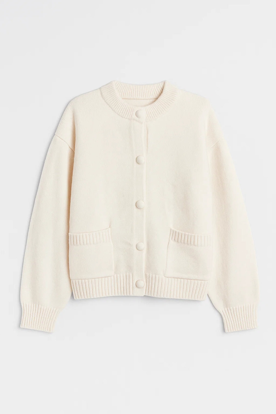 Gebreid Vest | Minimalistisch Ontwerp met Opgestikte Zakken | Comfortabel en Tijdloos