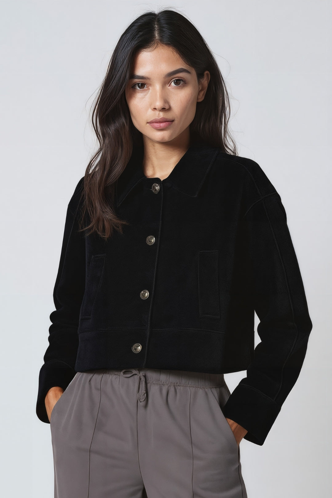 Korte Jas | Zacht en Warm | Tijdloze Look in Zwart of Beige