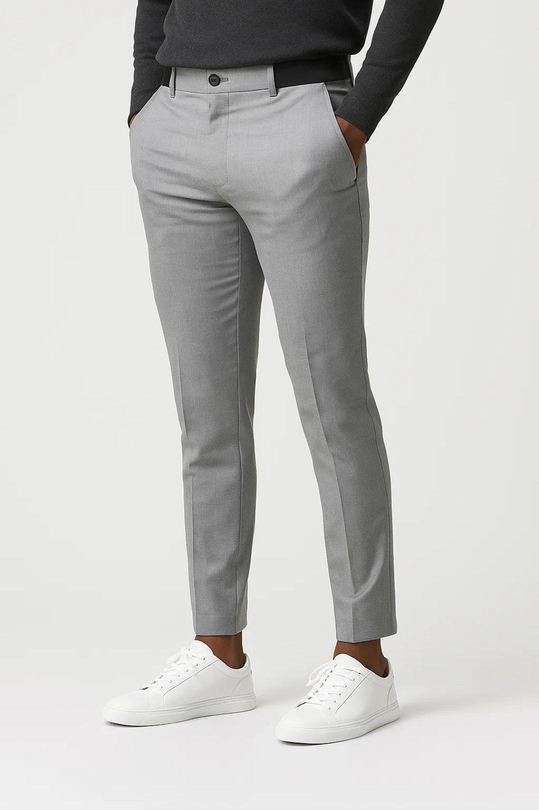 Heren Broek | Slimfit | Hoge Taille | Lente