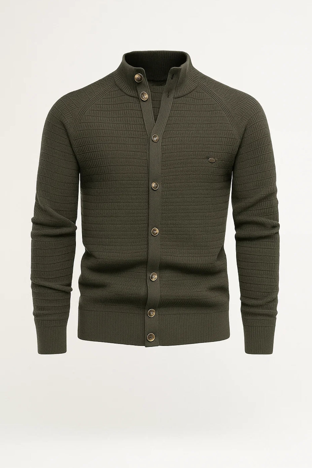 Heren Cardigan | Minimalistisch | Met Knoopjes | Herfst