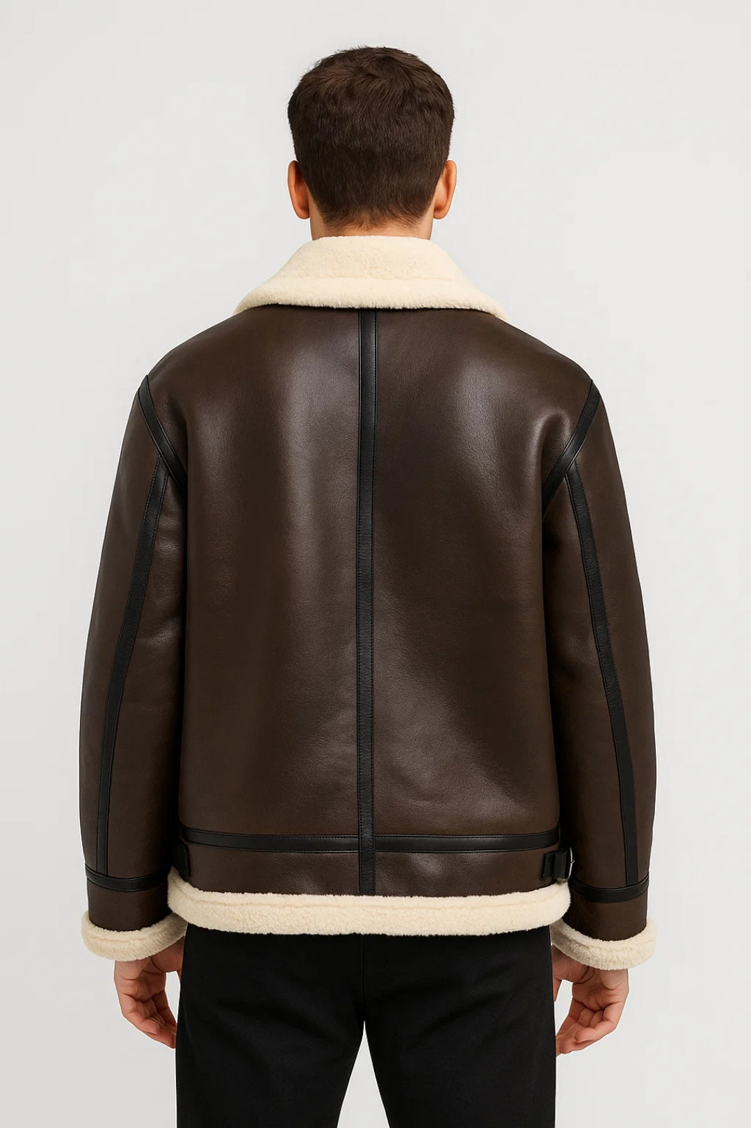 Winterjas Heren | Aviatorstijl | Gevoerd | Winter | Comfortabele pasvorm | Ideaal voor koude dagen