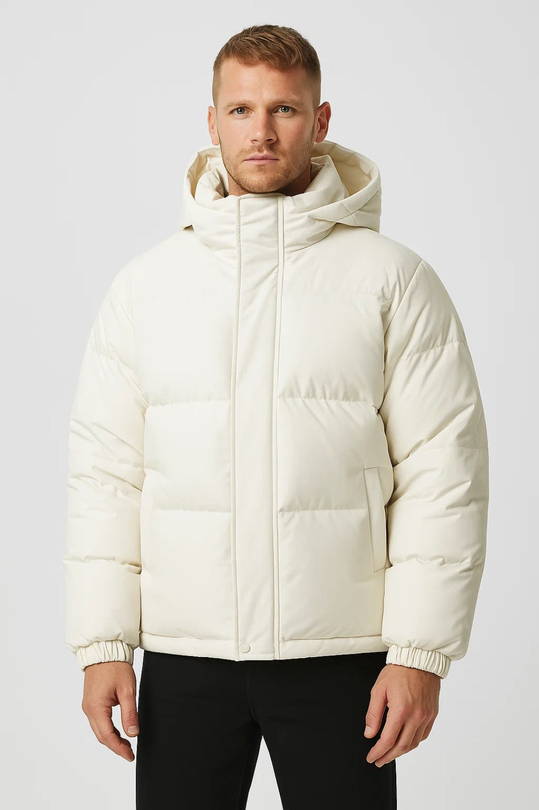 Pufferjas Heren | Gewatteerd | Met Capuchon | Winter | Comfortabele pasvorm | Ideaal voor koude dagen