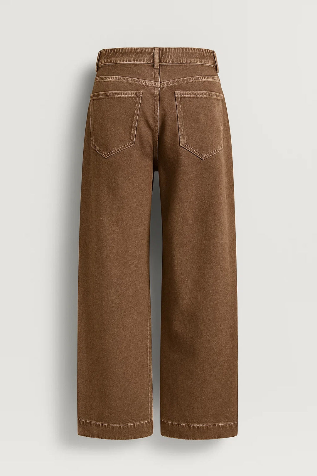 Jeans met Wijde Pijpen | Hoge Taille en Relaxte Fit Casual Comfort