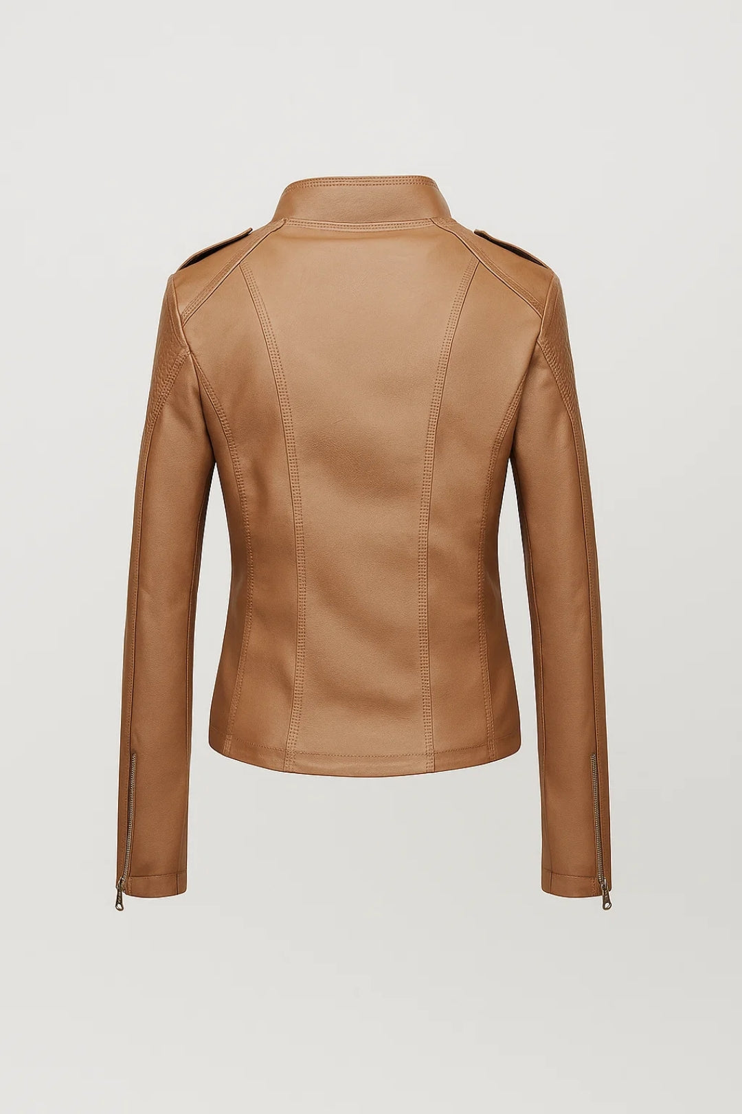 Kort Damesjack | Getailleerd Design met Ritsdetails | Tijdloos en Elegant