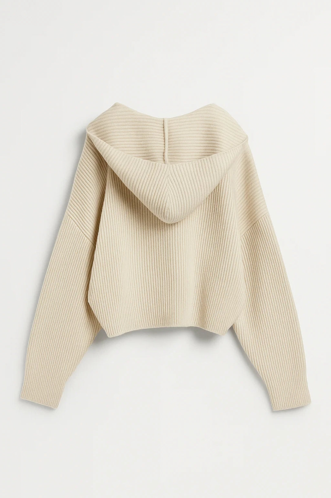 Kort Gebreid Vest | Diepe V-Hals met Kraag | Moderne Comfy Look