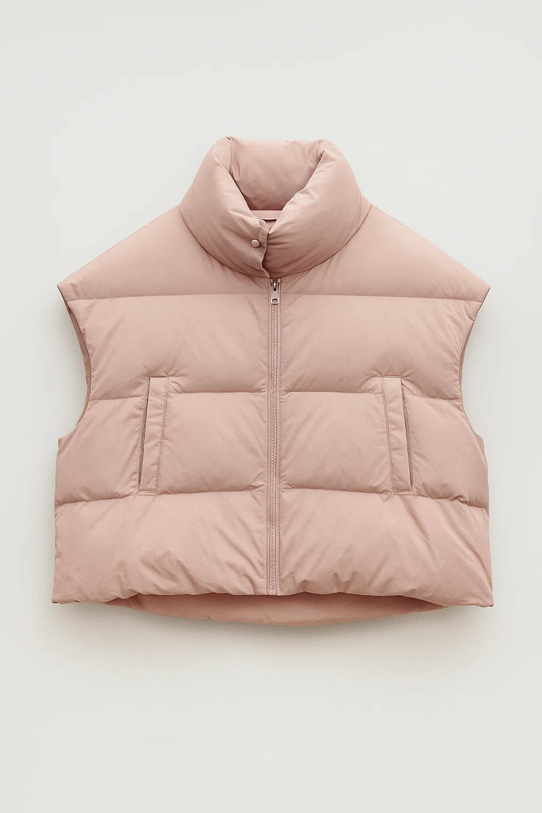 Korte Bodywarmer Dames | Gewatteerd en Mouwloos | Casual Tussenlaag