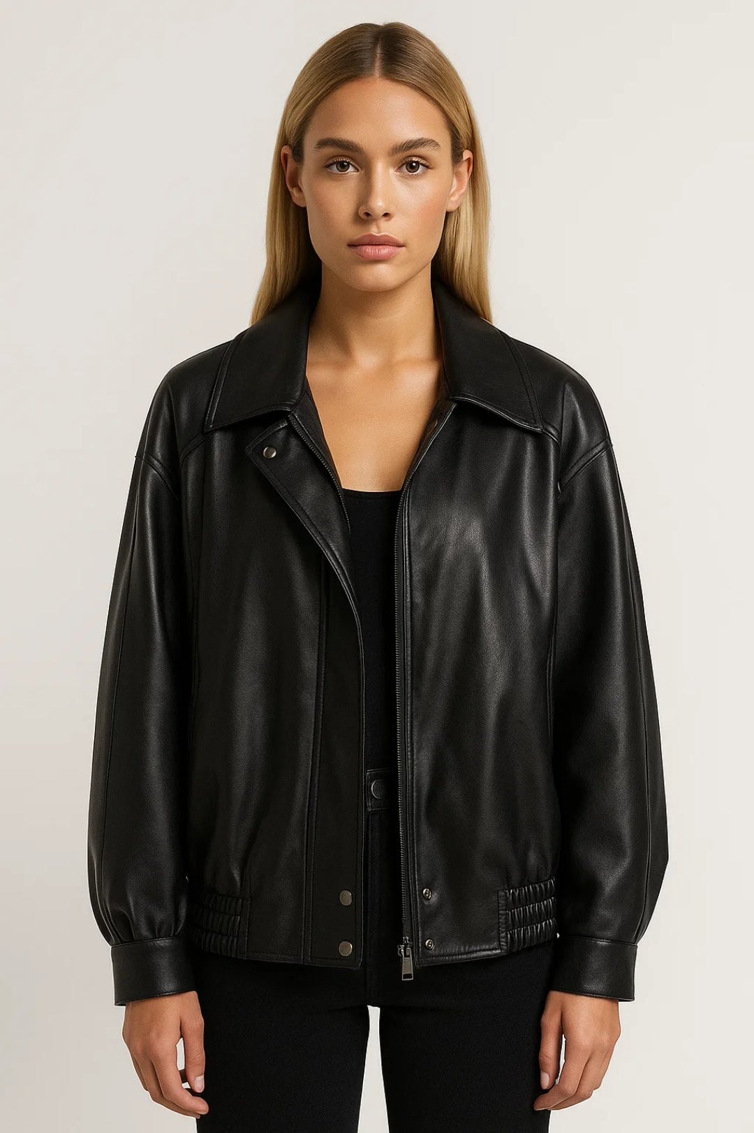 Dames Jas Kort | Modern Design | Recht Silhouet | Herfst | Comfortabele Pasvorm | Ideaal voor Dagelijks Gebruik