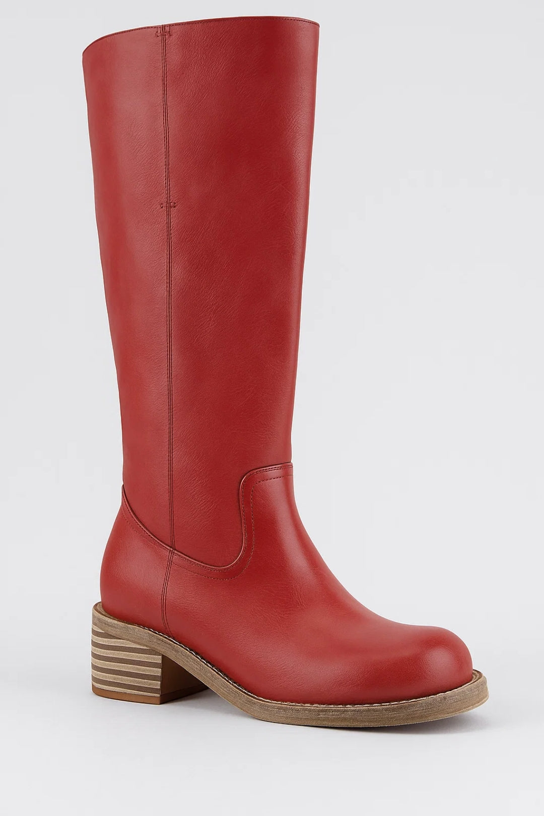 Laarzen met Lage Hak | Rechte Schacht | Tijdloos en Comfortabel