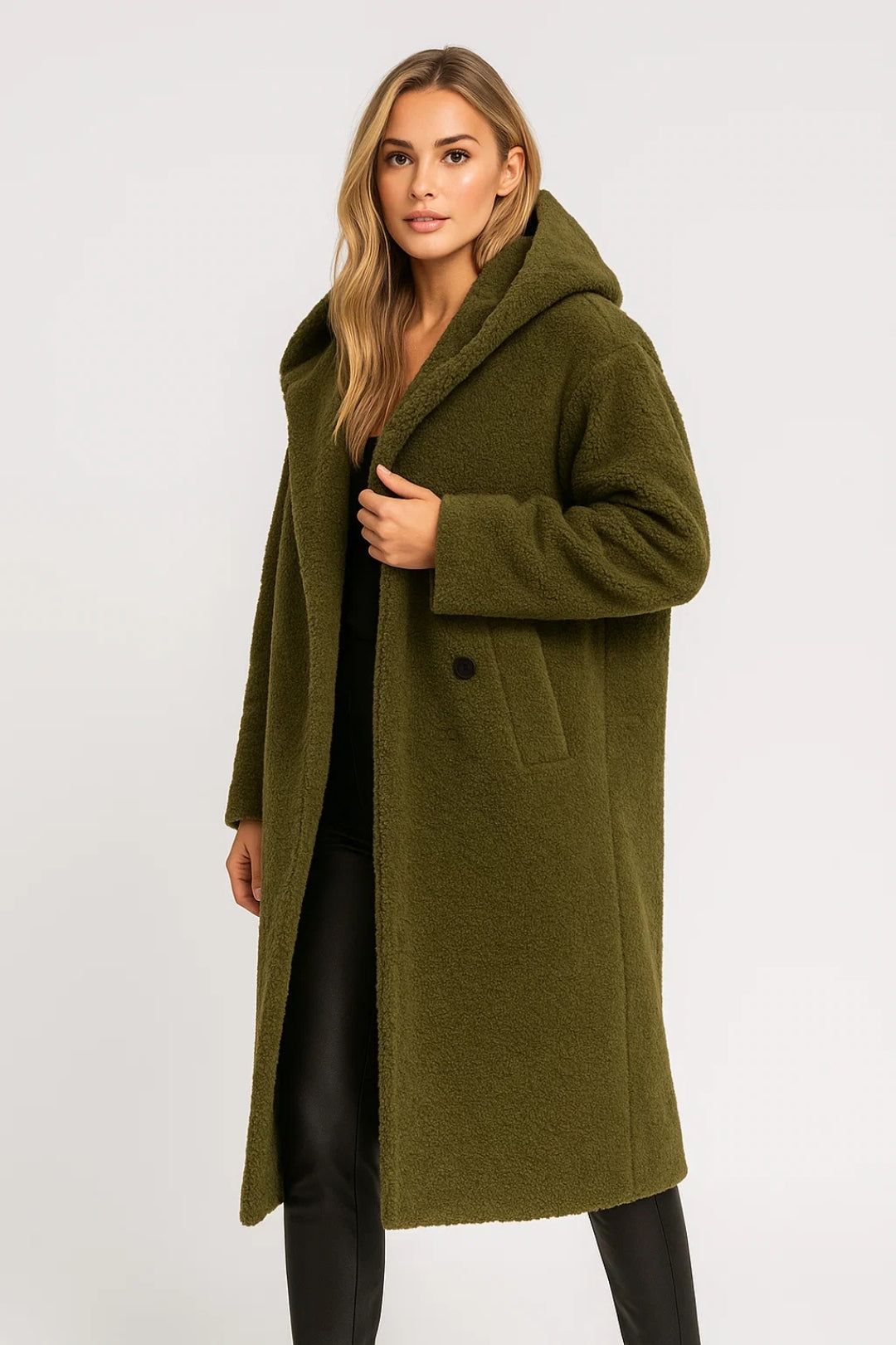 Lange Jas Dames | Oversized | Met Capuchon | Winter | Comfortabele pasvorm | Ideaal voor koude dagen