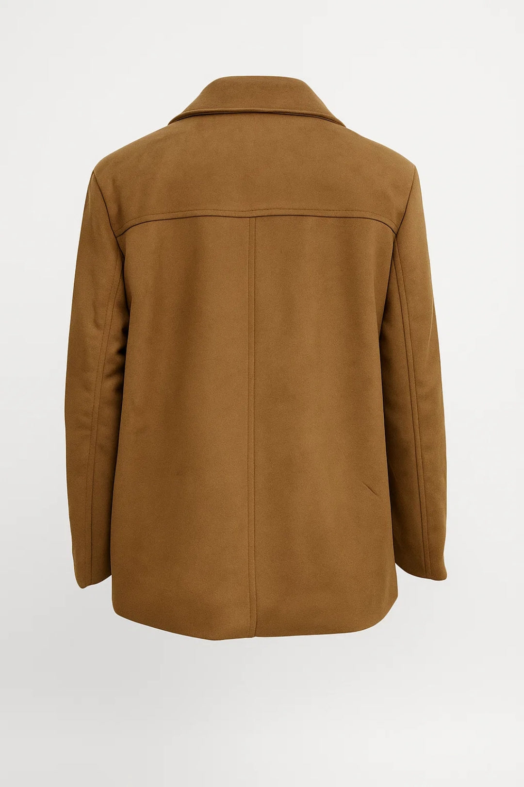 Lange Damesblazer | Recht Model met Knoopsluiting | Tijdloos en Elegant