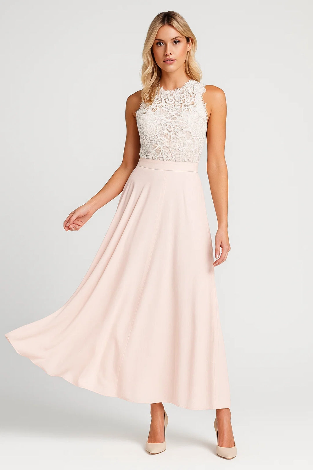 Jurk Dames | Mouwloos | Elegant | Zomer | Comfortabele pasvorm | Ideaal voor feestelijke gelegenheden