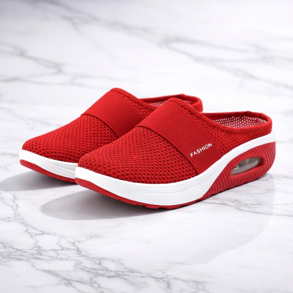 Lieke - Casual Comfort Instappers Dames met Ergonomische Luchtzool en Brede Pasvorm