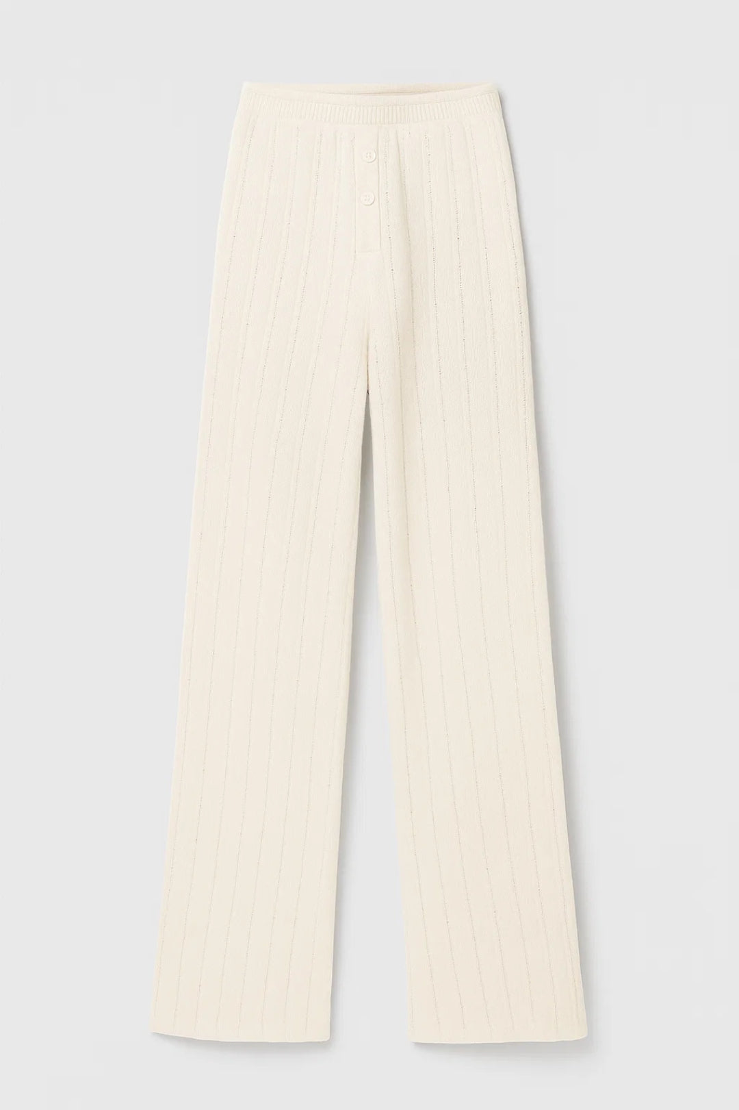 Loungewear Set Dames | Geribde Top en Wijde Broek | Comfortabel en Stijlvol