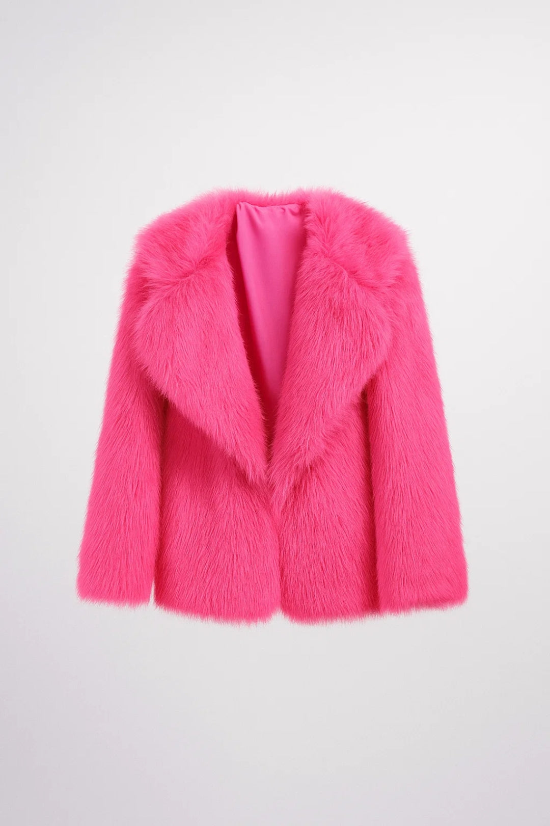 Luxe Damesjas | Volumineuze Textuur met Oversized Kraag | Statement Outerwear