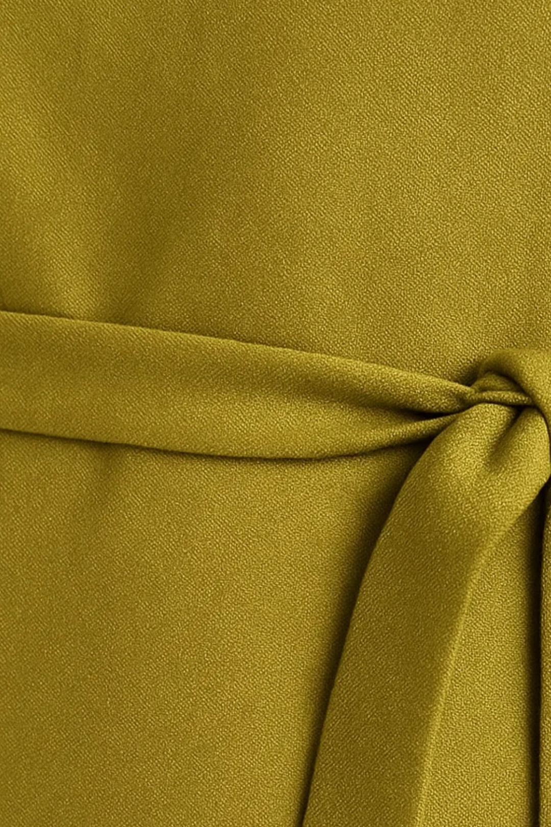 Midi-Jurk | Mouwloos Design met Strikceintuur | Elegant en Veelzijdig