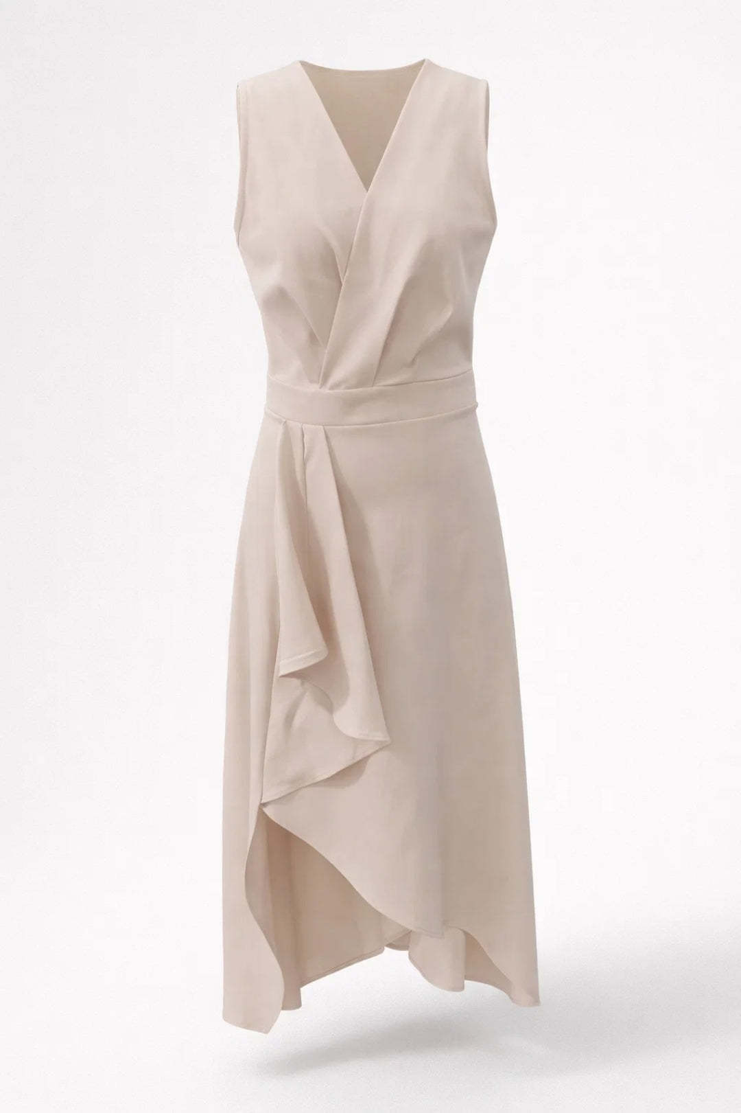 Midi jurk dames | Modern & Comfortabel | Met overslag | Zomer