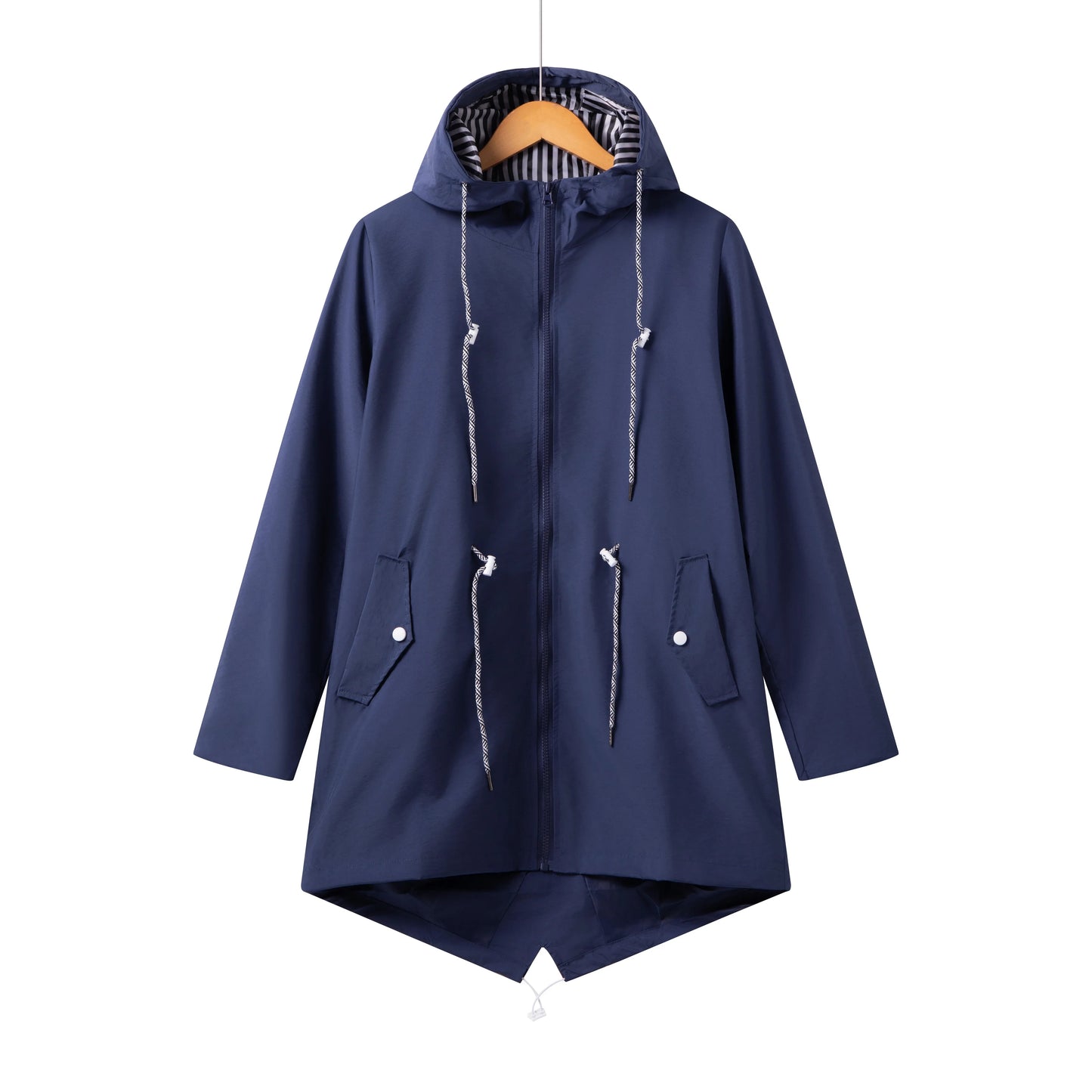 Noor - Dames Regenjas voor de Herfst met Verstelbare Taille