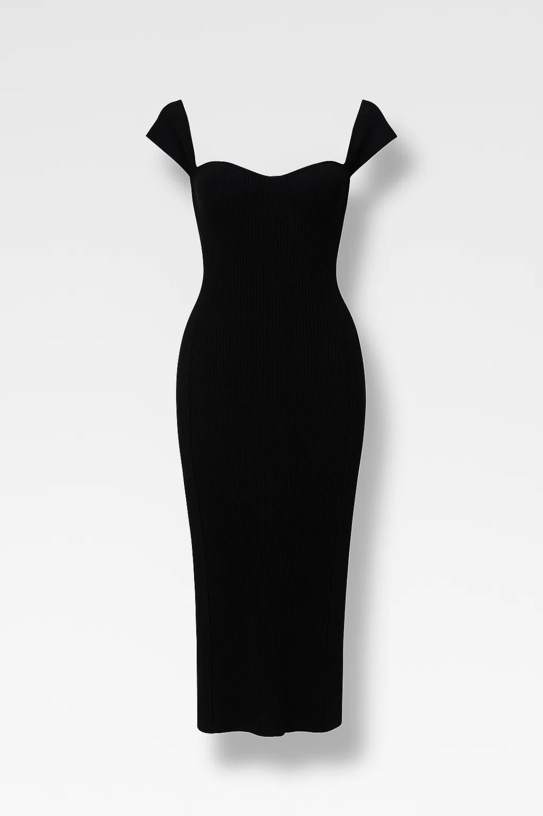 Off Shoulder Jurk | Aangesloten Midi Model | Lichtgewicht en Ademend