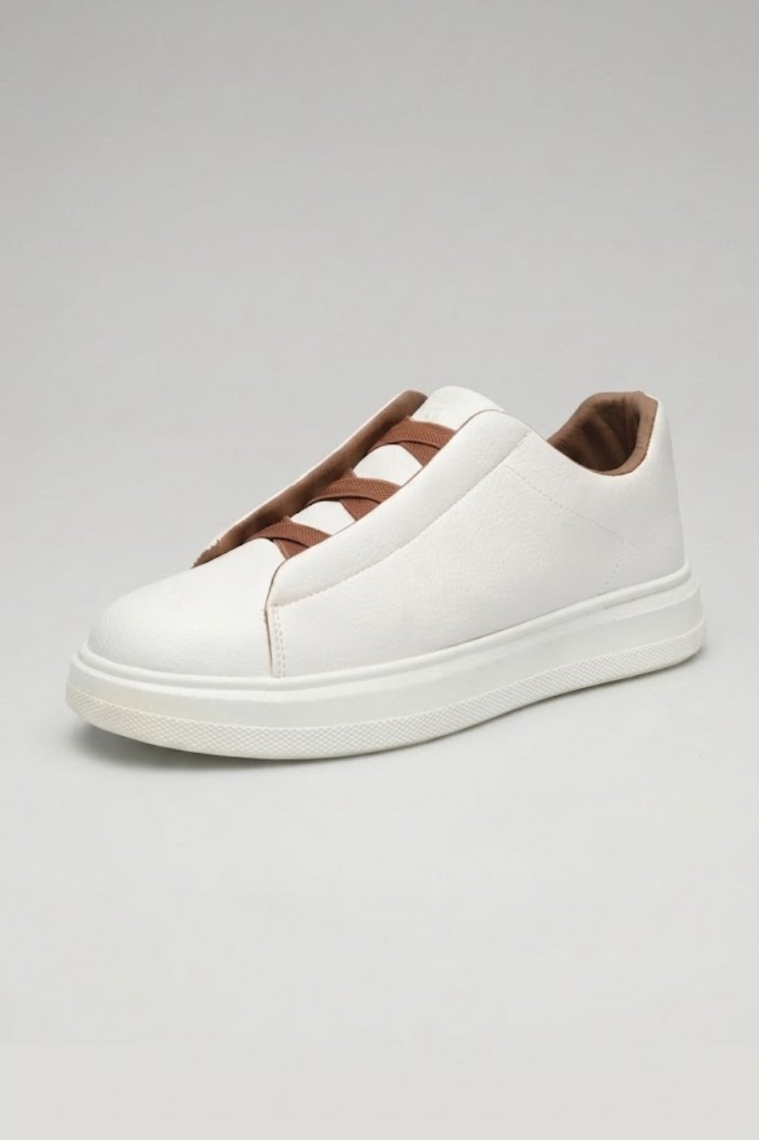 Sneakers Heren - Laag Model met Veters en Contrastdetail | Casual