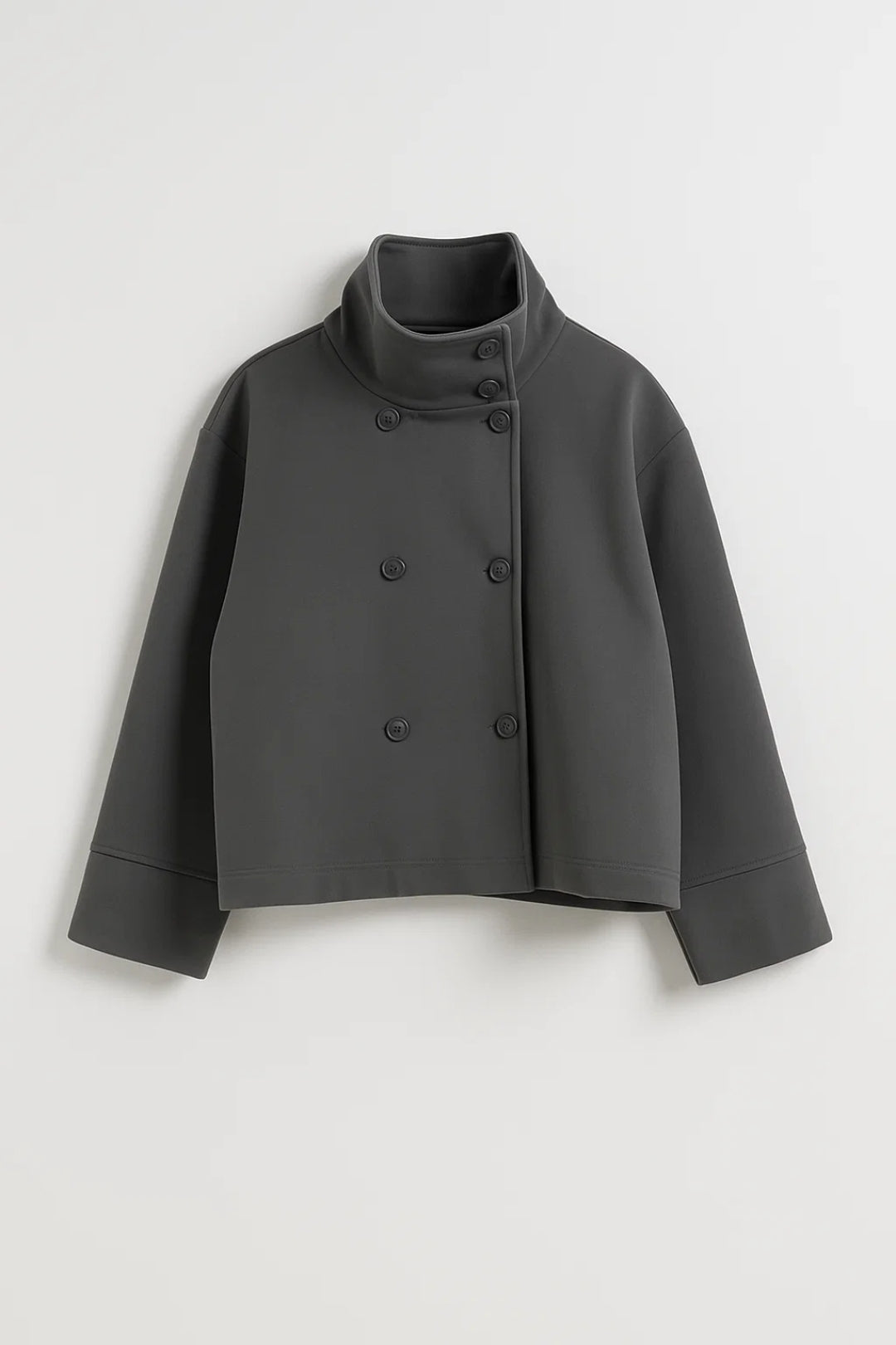 Dames Jas | Oversized Elegant | Dubbele Knoopsluiting | Winter