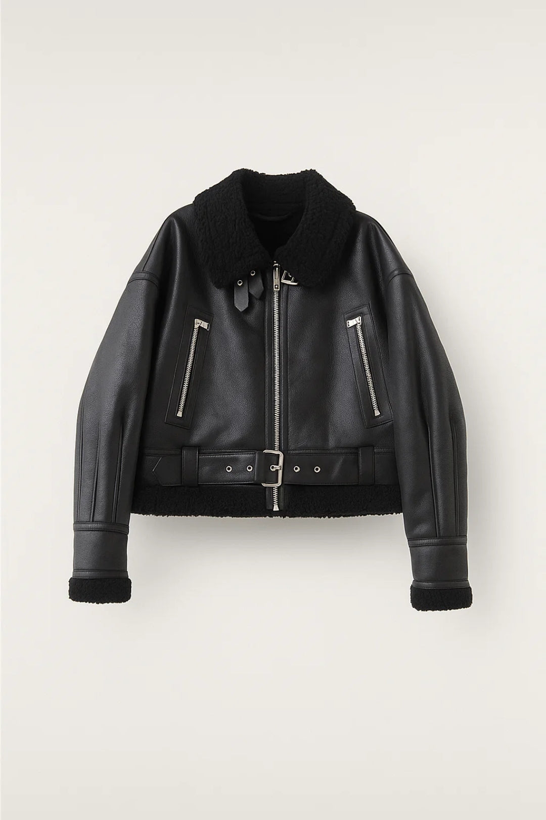 Pilotenjas Dames | Kort en Warm Design | Stoer met Bontkraag