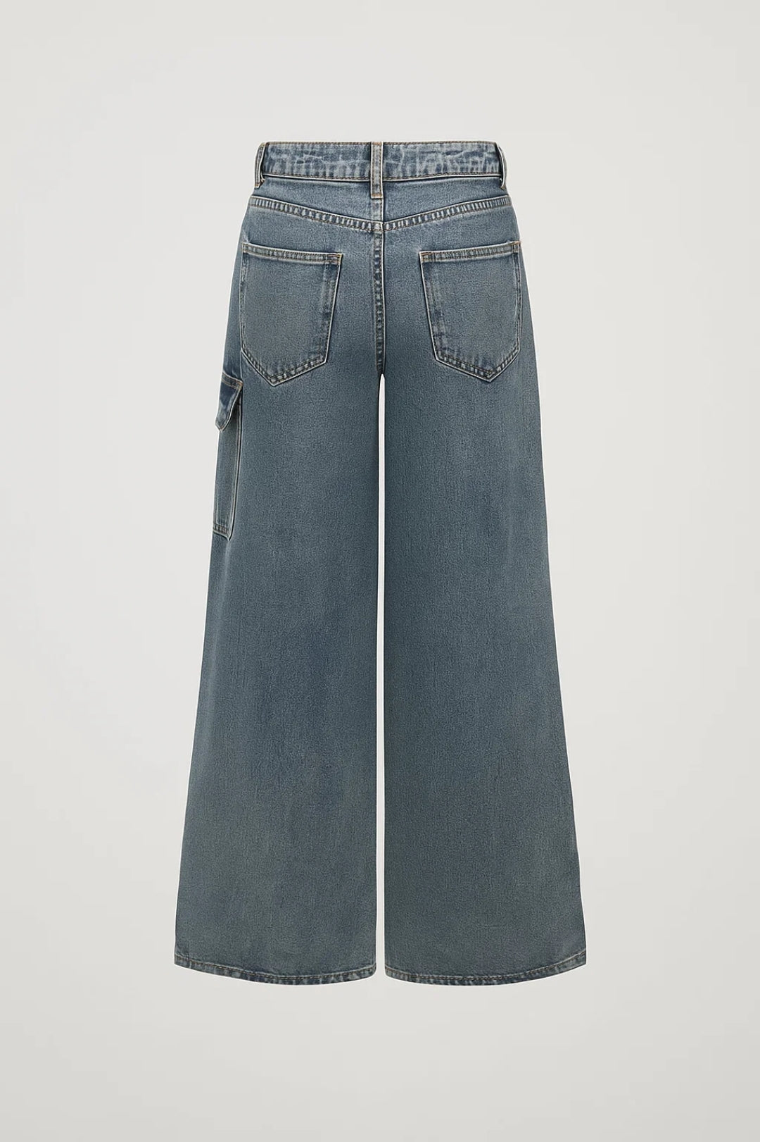 Straight Fit Jeans | Speels Design met Strikdetails