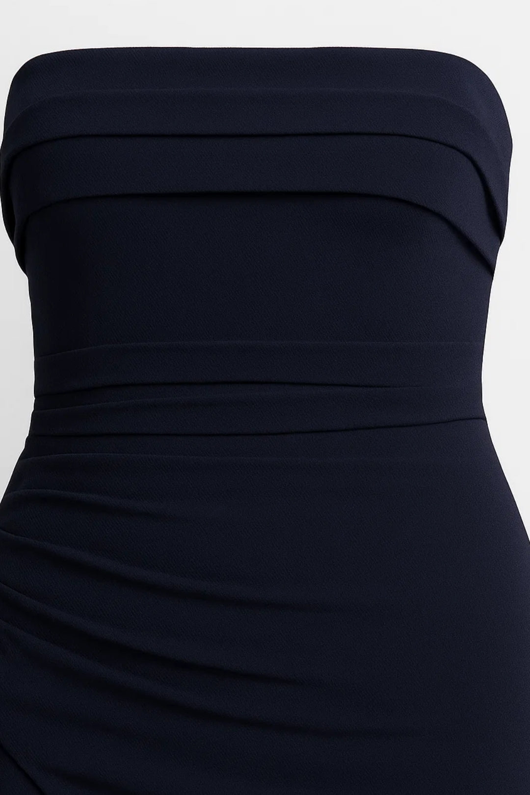 Strapless Avondjurk | Aangesloten Snit met Hoge Split | Lichtgewicht en Ademend