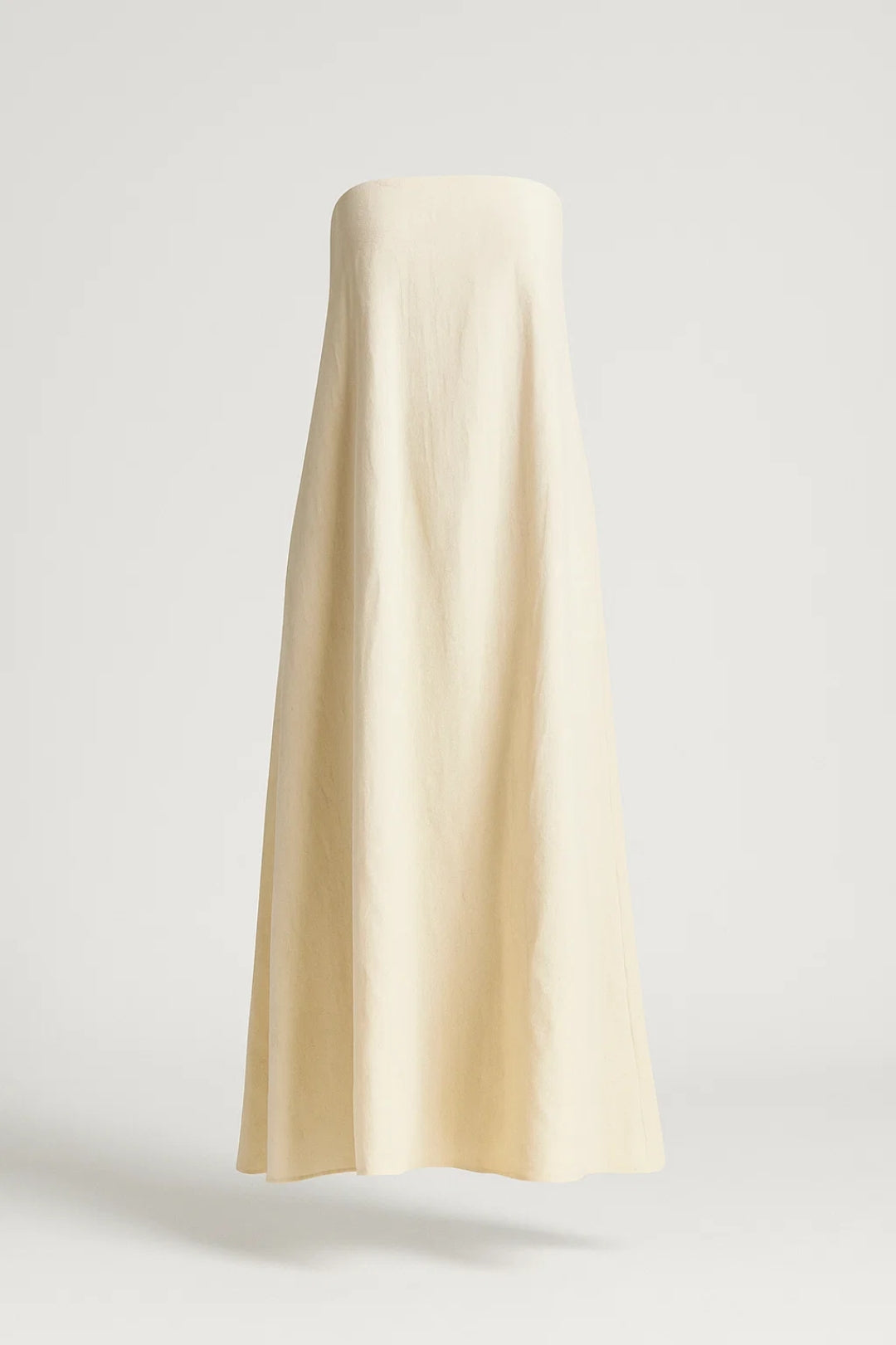 Strapless Maxi Jurk | Minimalistisch Recht Model | Lichtgewicht en Ademend