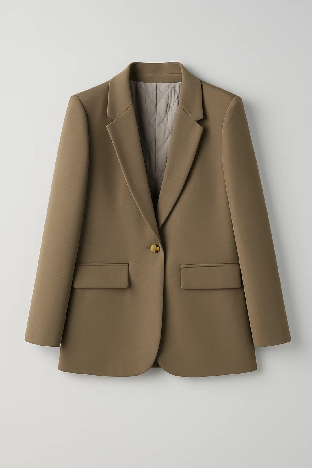 Tailored Blazer Dames | Klassiek Enkelknoops Model | Tijdloze Elegantie