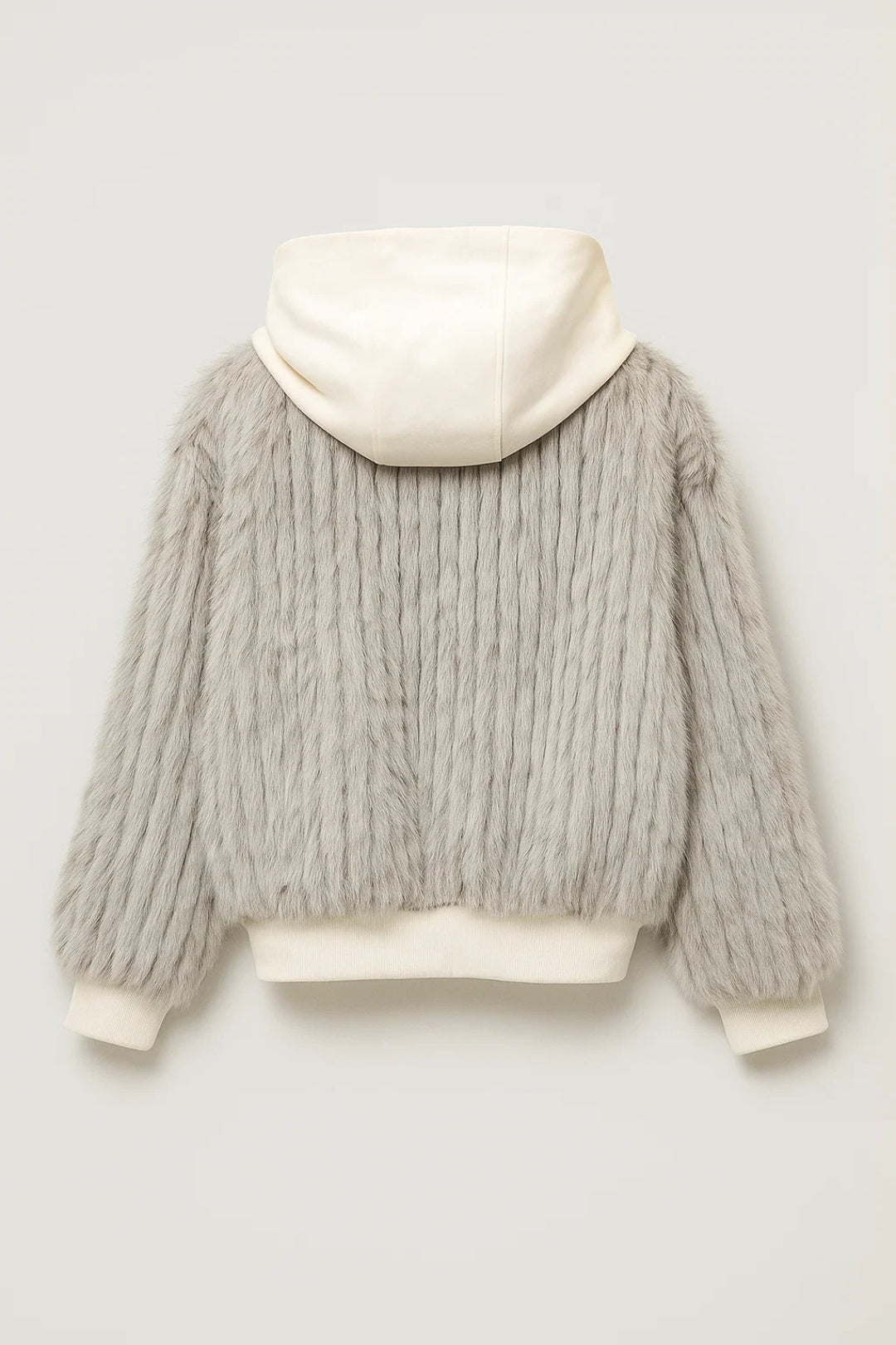 Teddy Jas | Ritsmodel met Capuchon | Zachte Structuur en Casual Look