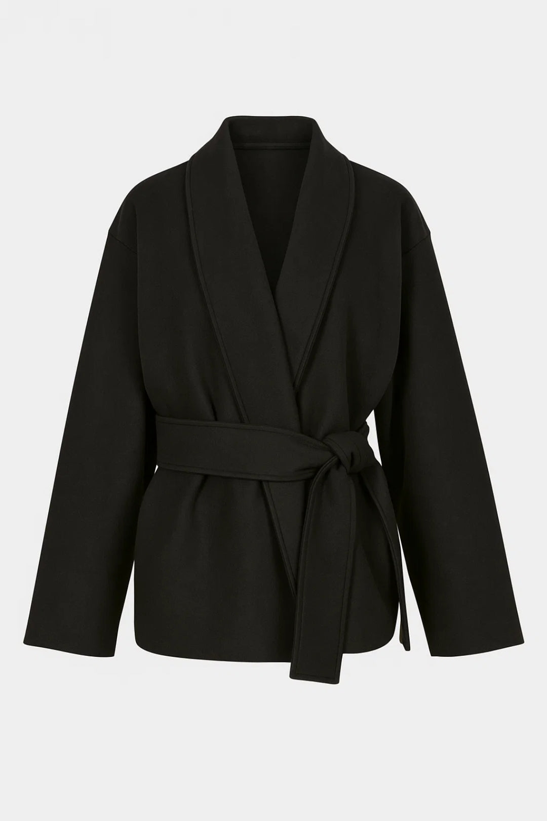 Wikkeljas Dames | Korte Kimono-Stijl | Minimalistisch en Elegant