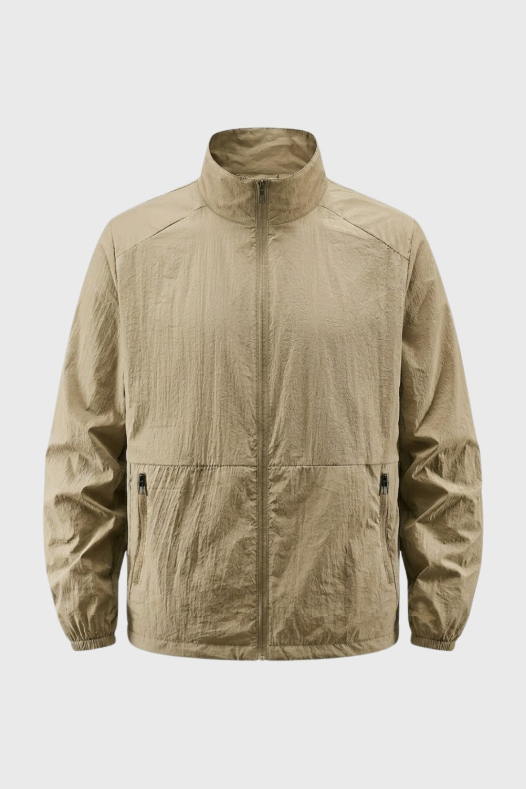 Windbreaker Heren - Lichtgewicht met Opstaande Kraag en Rits | Casual