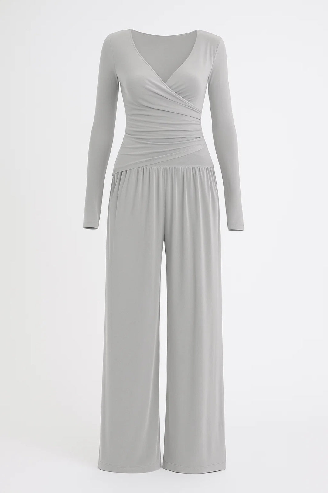 Wrap Top Set | Elegante Tweedelige Look | Comfortabel en Stijlvol