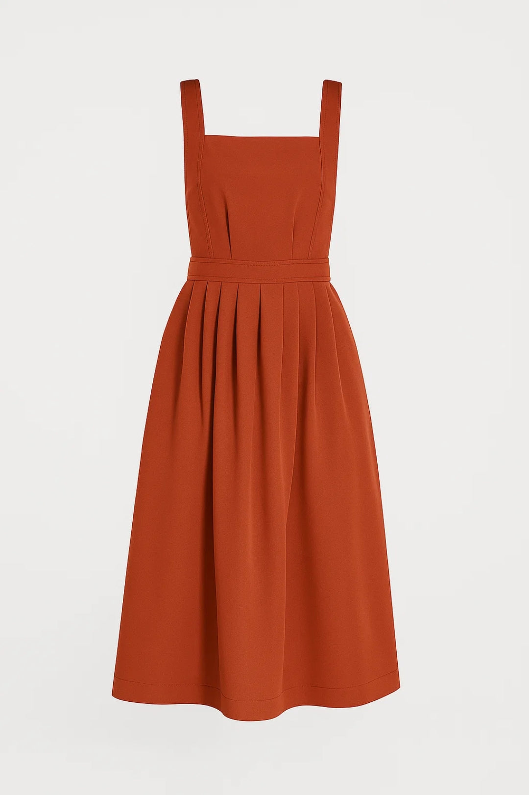Zomerse Jurk | Mouwloos Model met Plissé Rok | Elegant en Vrouwelijk