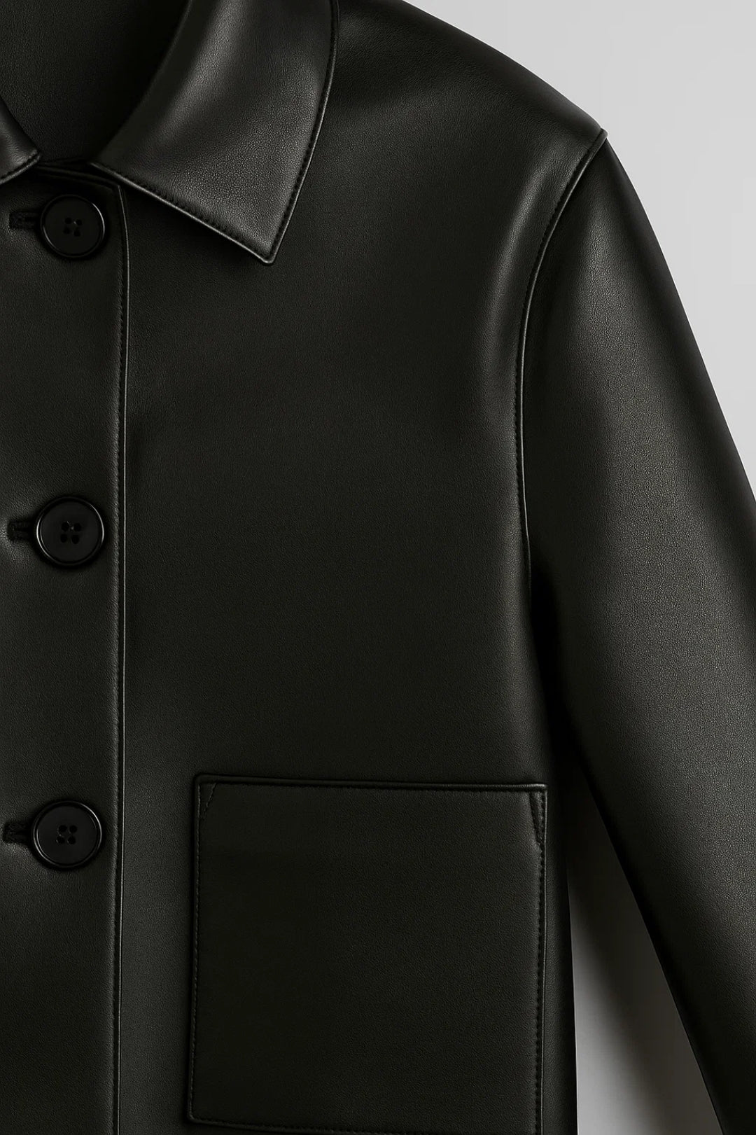 Minimalistische Jassen Collectie | Damesjack met Opgestikte Zakken en Knoopsluiting | Lichtgewicht en Ademend