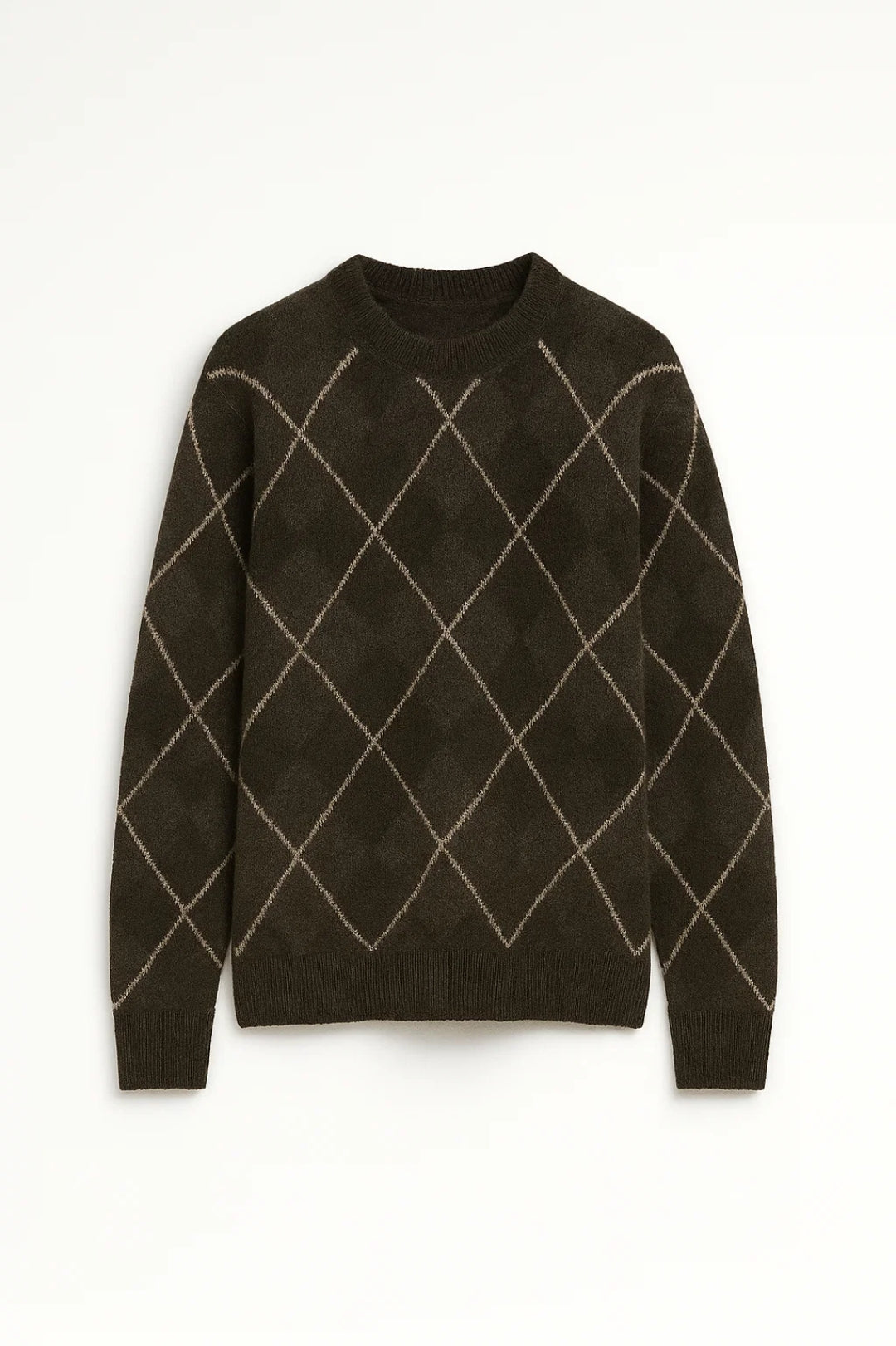 Dames Trui | Oversized Elegant | Ruitpatroon | Winter