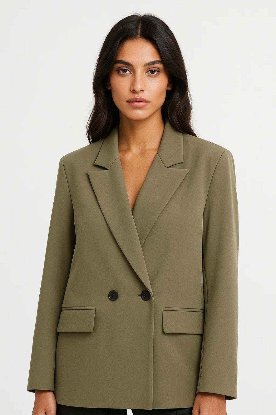 Double-Breasted Blazer | Damesjas met Klassieke Revers | Elegant en Tijdloos