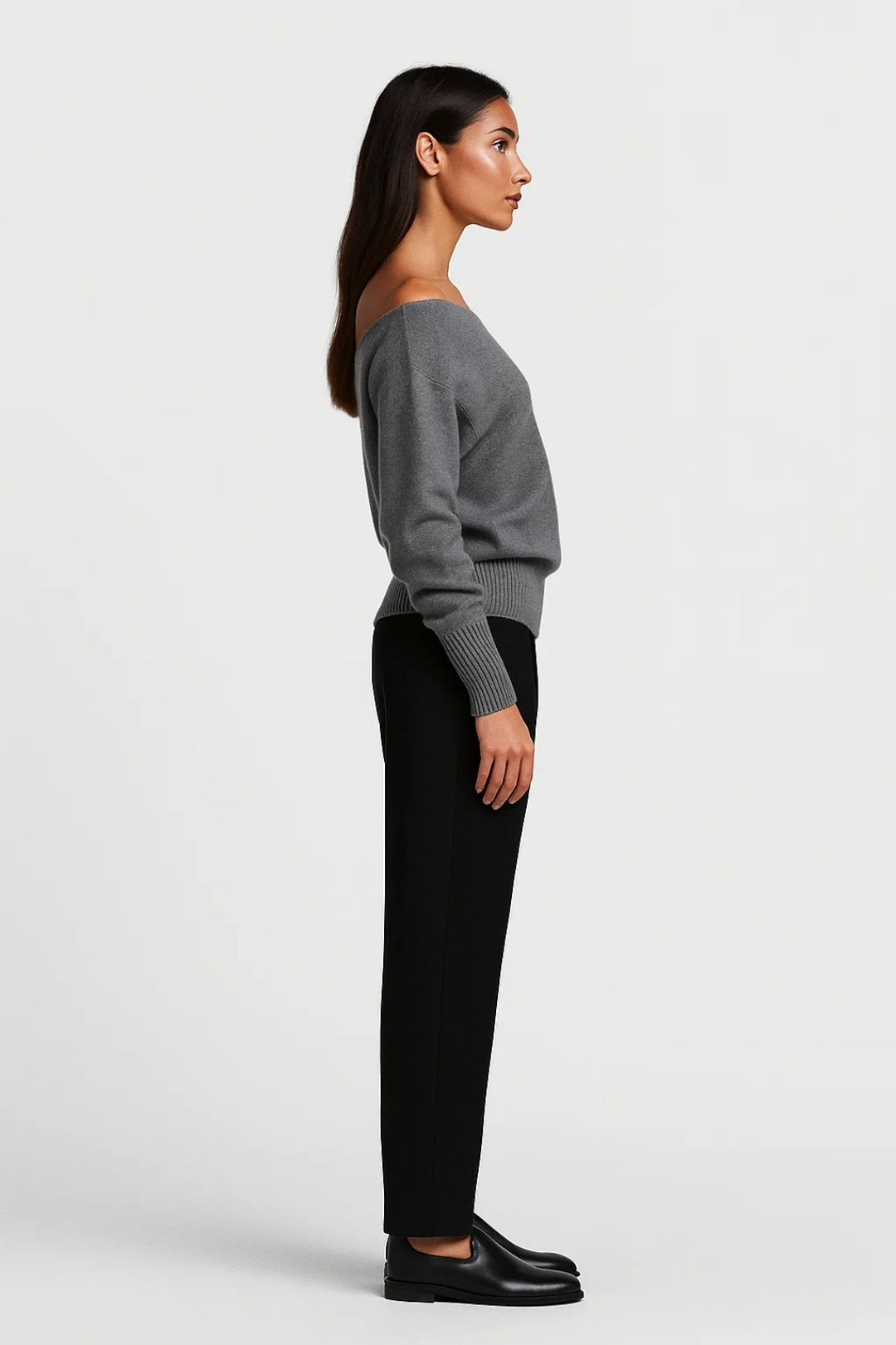 Off-Shoulder Damestrui | Asymmetrisch Model met Relaxte Pasvorm | Modern en Comfortabel