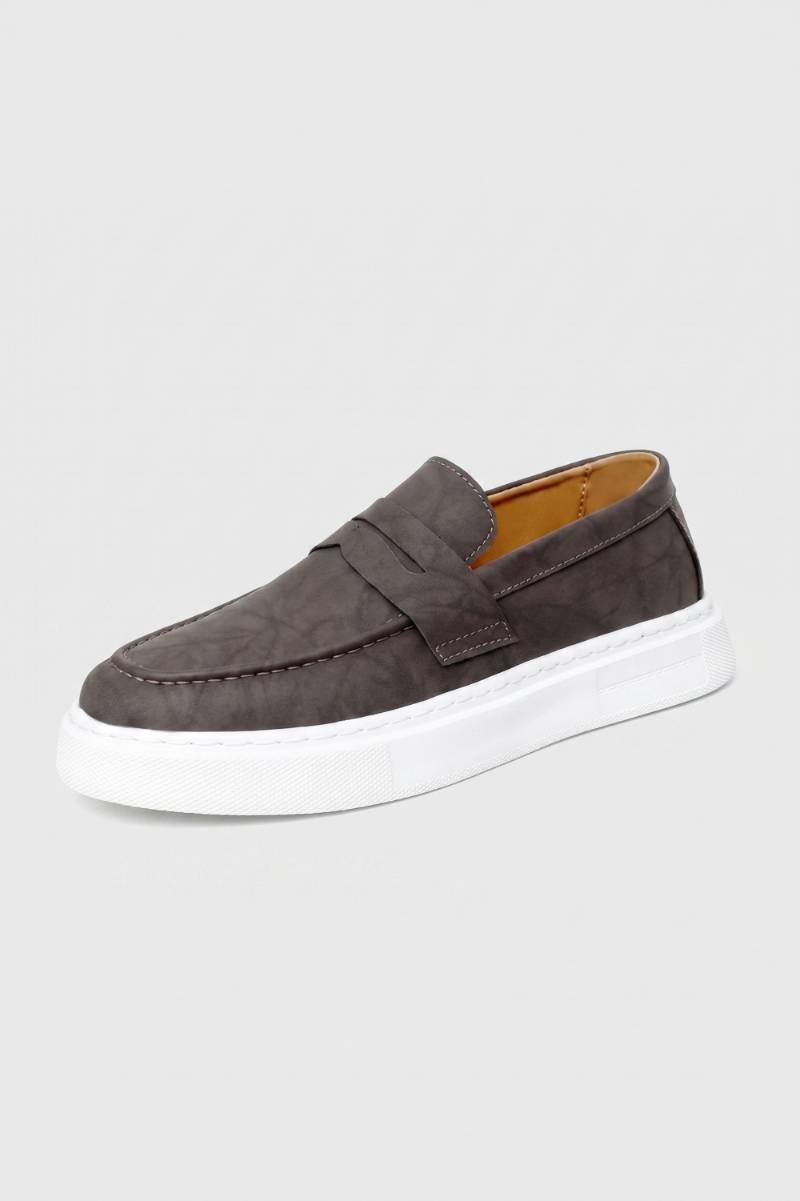 Loafers Heren - Casual Platform | Witte Zool