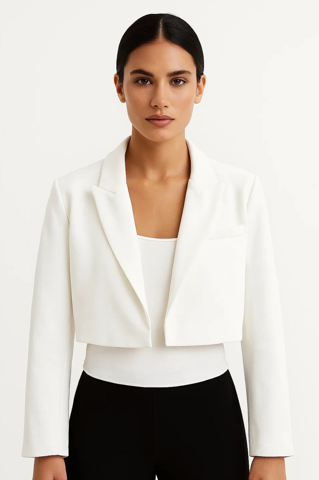Dames Blazer | Getailleerd Elegant | Cropped Model | Lente