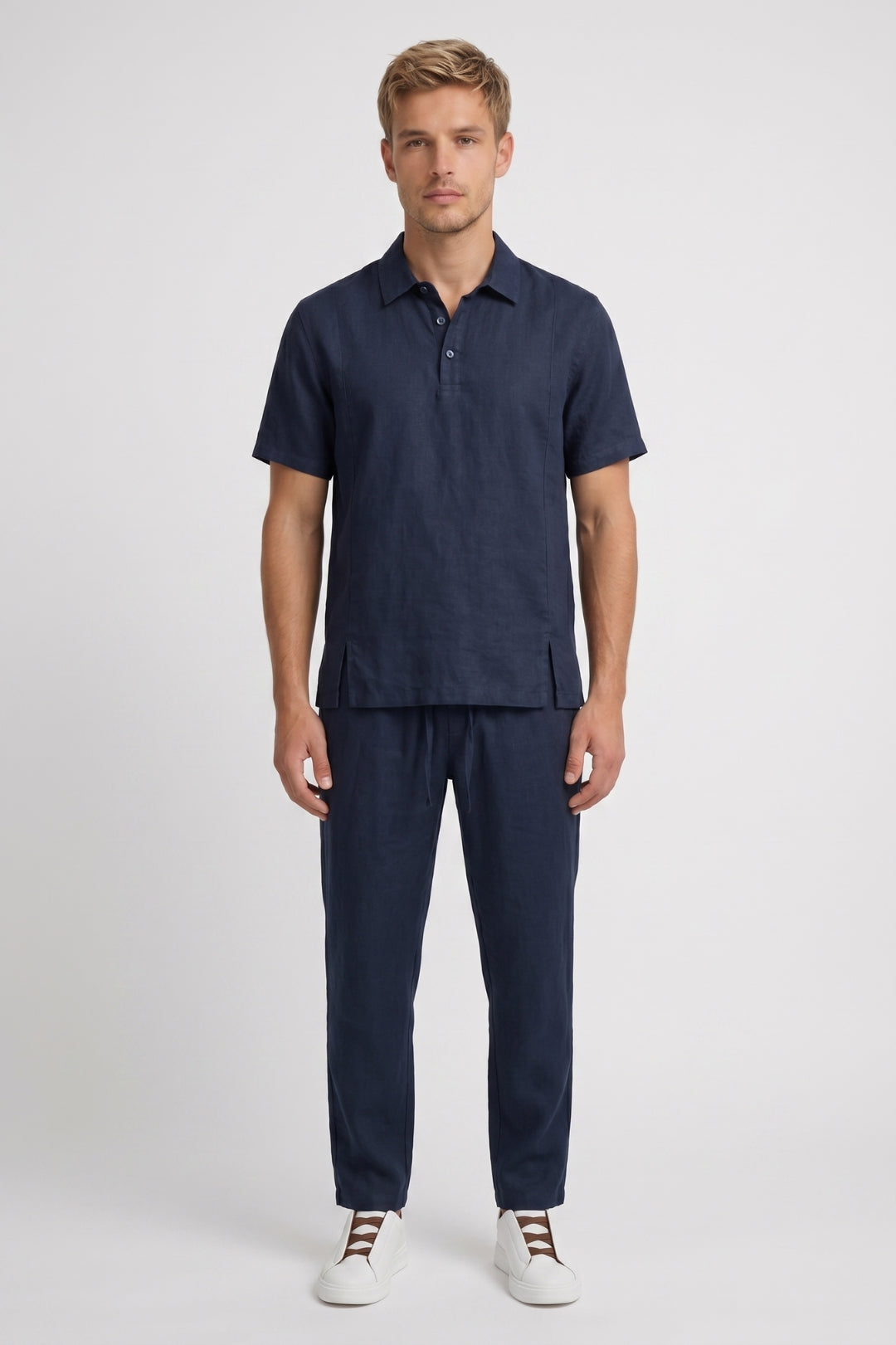 2-Delige Set Heren - Polo met Elastische Taille | Comfortabel