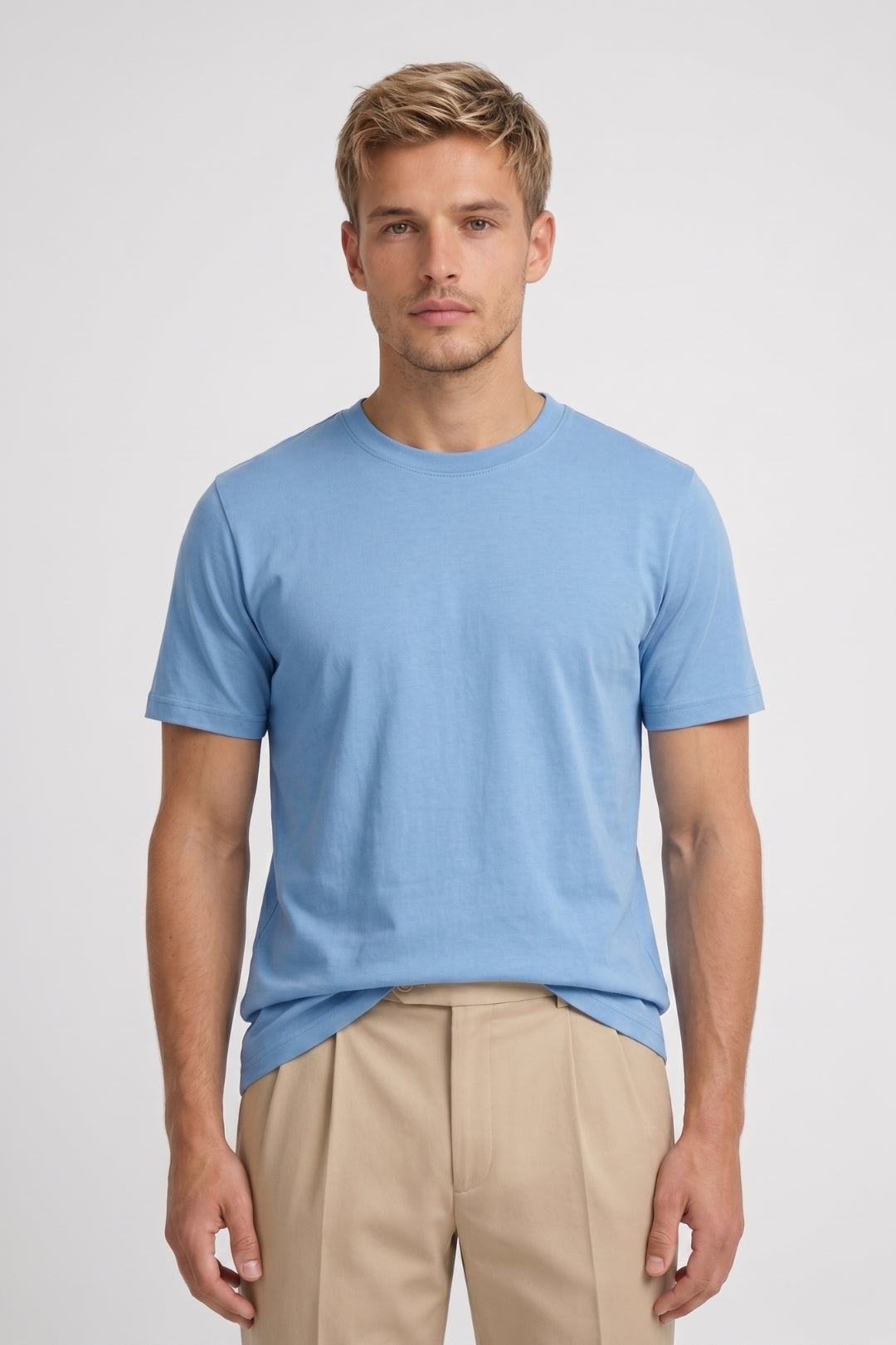 T-shirt Heren - Basic Ronde Hals | Comfortabel